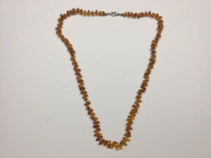 Bernstein Kette Halskette Vintage Hell