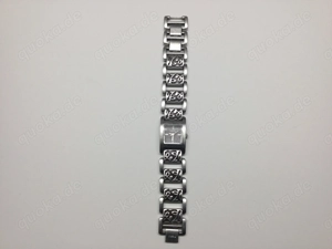 Fossil Damen Edelstahl Armbanduhr schöne Musterung 