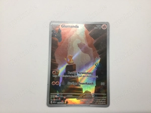 Pokémon Sammelkarte Glumanda Full Art 