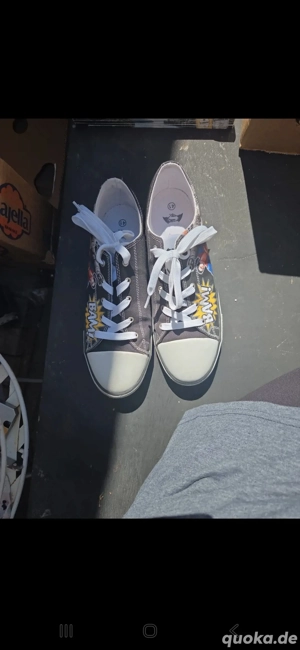Herrenschuhe gr. 41 Spiderman  Batman Bild 3