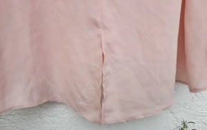  Süße Shirt-Bluse Gr. 46-48 rose mit weiten Trompetenärmeln Bild 5