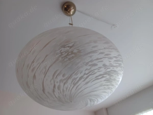 Murano Deckenhängelampe "Ellipse Moon" weiß Bild 5