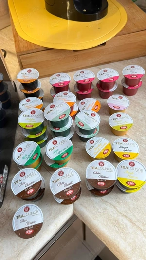 Tealounge neuwertig mit Kapselkiste und diversen Teesorten Bild 2