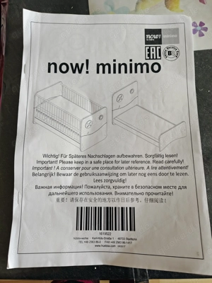 Gebraucht now! by hülsta   minimo Babybett Akzent Weiß Kinderbett