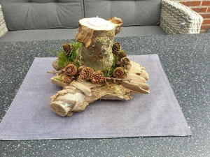 Adventsgesteck, Weihnachtsdeko, Advent Naturdeko, Unikat