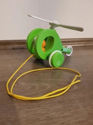 Brio Helikopter aus Holz zum Hinterherziehen - Modell 30195