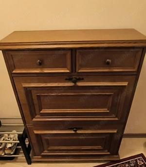 Rustikaler Schuhschrank 