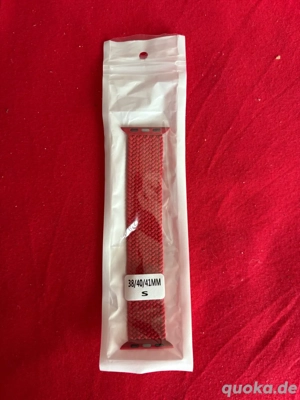 Armband für Apple Watch 8 in 38 40 41 S M neu und unbenutzt