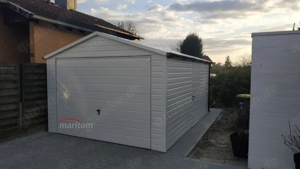 Blechgarage nach Maß Einzelgarage Autogarage
