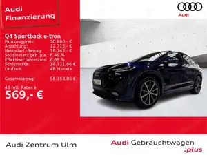 Audi Q4 e-tron Q4 Sportback 45 e-tron qu S-Line 20 AHK HuD PANO Bild 1