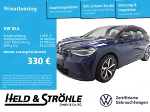 Volkswagen ID.5 GTX 4M PANO MATRIX H/K DCC HuD 360°KAM NAV