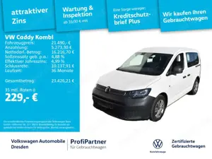 Volkswagen Caddy 1,5 TSI KLIMA NAVI PDC SHZ DAB+
