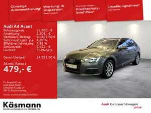 Audi A4 40TDI LED AHK KAM NAV DAB SHZ GRA