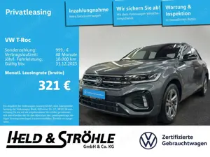 Volkswagen T-Roc R-LINE 1.5 TSI DSG LED+ NAV AHK KAM 17"