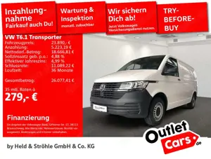 Volkswagen T6.1 Transporter T6.1 Kasten EcoProfi 2.0 TDI AHK DAB+ KLIMA
