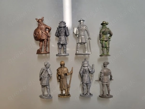 Ü-Ei Figuren Metall, alte Figuren Retro