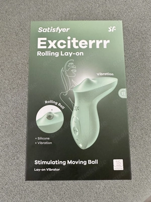Satisfyer Auflege Vibrator Exciterrr Rolling Layon mit beweglicher Kugel - NEU