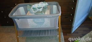 baby bett mit Bekleidung 