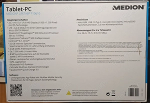 Medion Life Tablet  P 10610 Bild 2