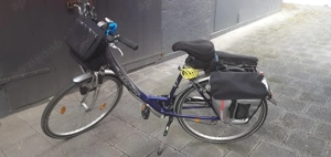 Trekkingfahrrad mit tiefem Einstieg