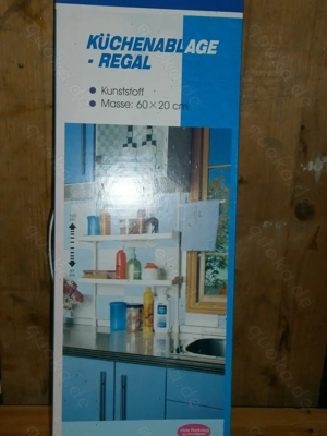Küchenablageregal Kunststoff