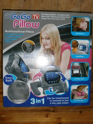 Reisemultifunktionskissen, aufblasbar