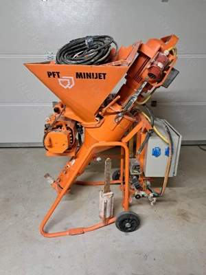 Putzmaschine Putzmeister Verputzmaschine Minijet 230 Volt Bild 2