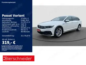 Volkswagen Passat Variant 1.4 TSI DSG GTE 18 AHK MATRIX STA