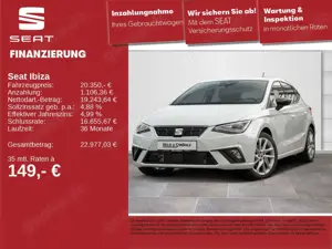 SEAT Ibiza FR 1.0TSI DSG 17 FULL-LINK LED PDC RFK SHZ