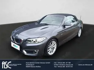 BMW 218 Cabrio/LuxuryLine/LED/Leder/Navi/EPH v/h/Sitzh/All