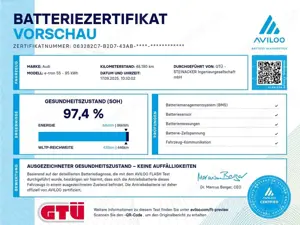 Audi e-tron 55 S line HeadUp AHK Kamera BO Bild 2