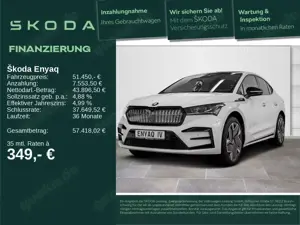 Skoda Enyaq Coupé RS 21 AHK CANTON LEDER MEMORY PANO