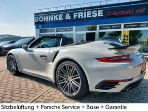 Porsche 991 911 Turbo S Cabriolet ACC Bose Sitzlüft Garantie