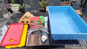 Hamsterkäfig mit Zubehör 