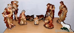 XL Weichnachtskrippe Figuren.