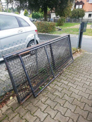 Zaun   3 Zäunteile gebraucht