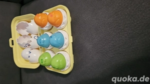 Tomy Toomies Versteck und Quieck Eier