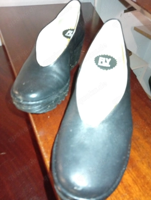 Damen Pumps Fly London Gr.37 schwarz