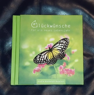 Glückwunschbuch zum Geburtstag zu verkaufen