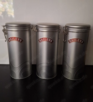 3 x Baileys Blechdose Aufbewahrung Vorratsdose Geschenkdose      