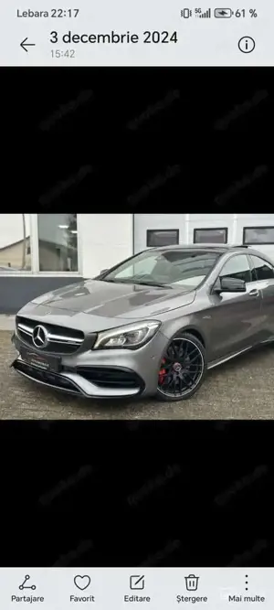 Mercedes-Benz CLA 45 AMG 4Matic Speedshift 7G-DCT Yellow Night Edition