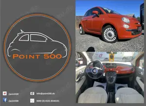 Fiat 500 Lounge STÄNDIG ÜBER 60 FIAT500 IM BESTAND!!!