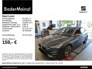 SEAT Leon 1.5 TSI DSG FR LED Navi SHZ Kam ACC Virtual