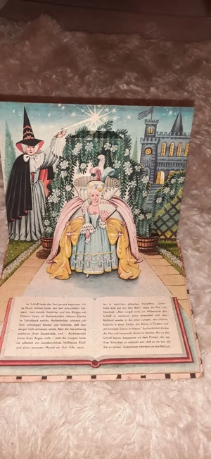Alte Märchen Faltbücher Cinderella und Bambi Bild 5