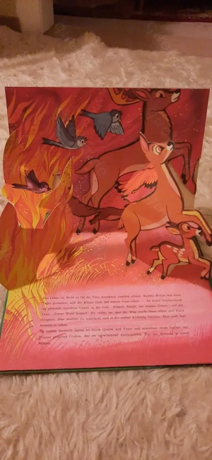 Alte Märchen Faltbücher Cinderella und Bambi Bild 10