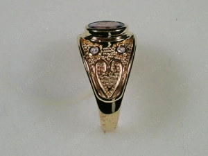 NEU: Ring Gr. 17,2 + 19 925 Silber verg. AAAA-Tansanit + Zirkon Bild 7