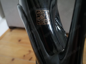 High Heels Kniestiefel aus Lack Marke Cottelli Gr. 37 Bild 10