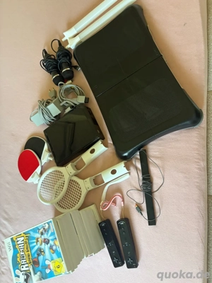 Wii mit verschieden spielen und Consolen 