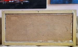 Altes Gemälde des tschechoslowakischen Malers Miloslav Gross  SSR Bild 9