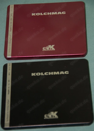 KOLCHMAG Magazin Stuttgart HipHop No.1 + 2 in Blech box schwarz und rot